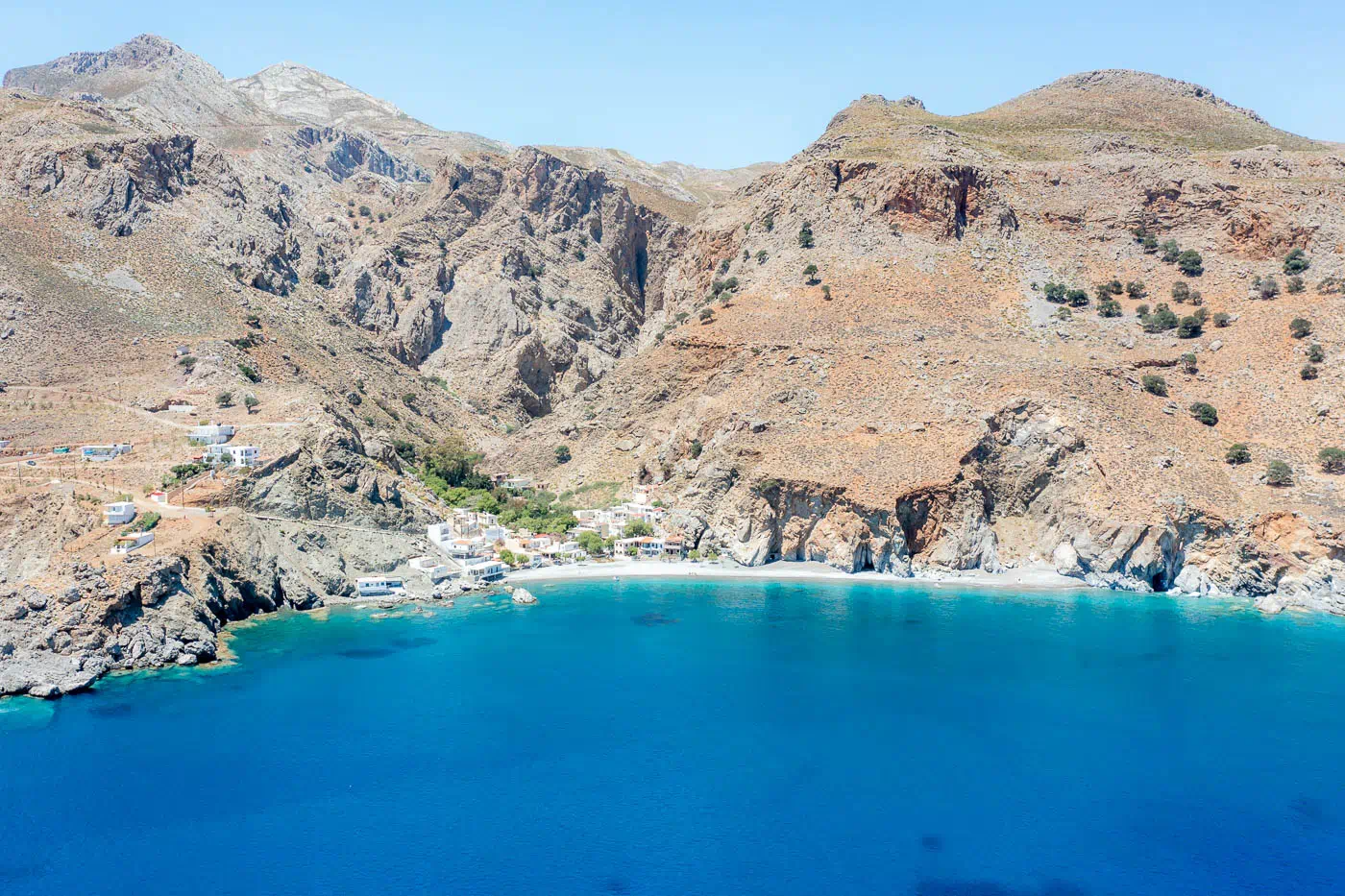 Maridaki, west of Tsoutsouris beach in south Crete Maridaki, west of Tsoutsouris beach in south Crete