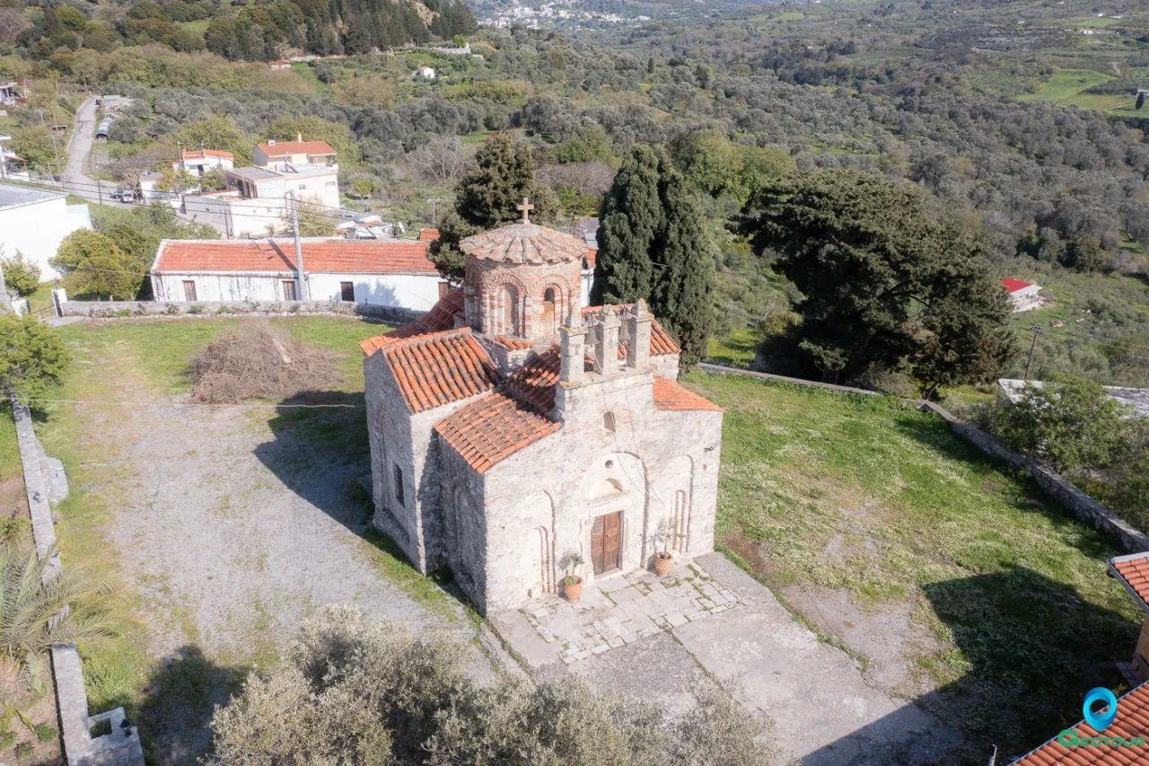 Panagia church in Lampini settlement Panagia church in Lampini settlement