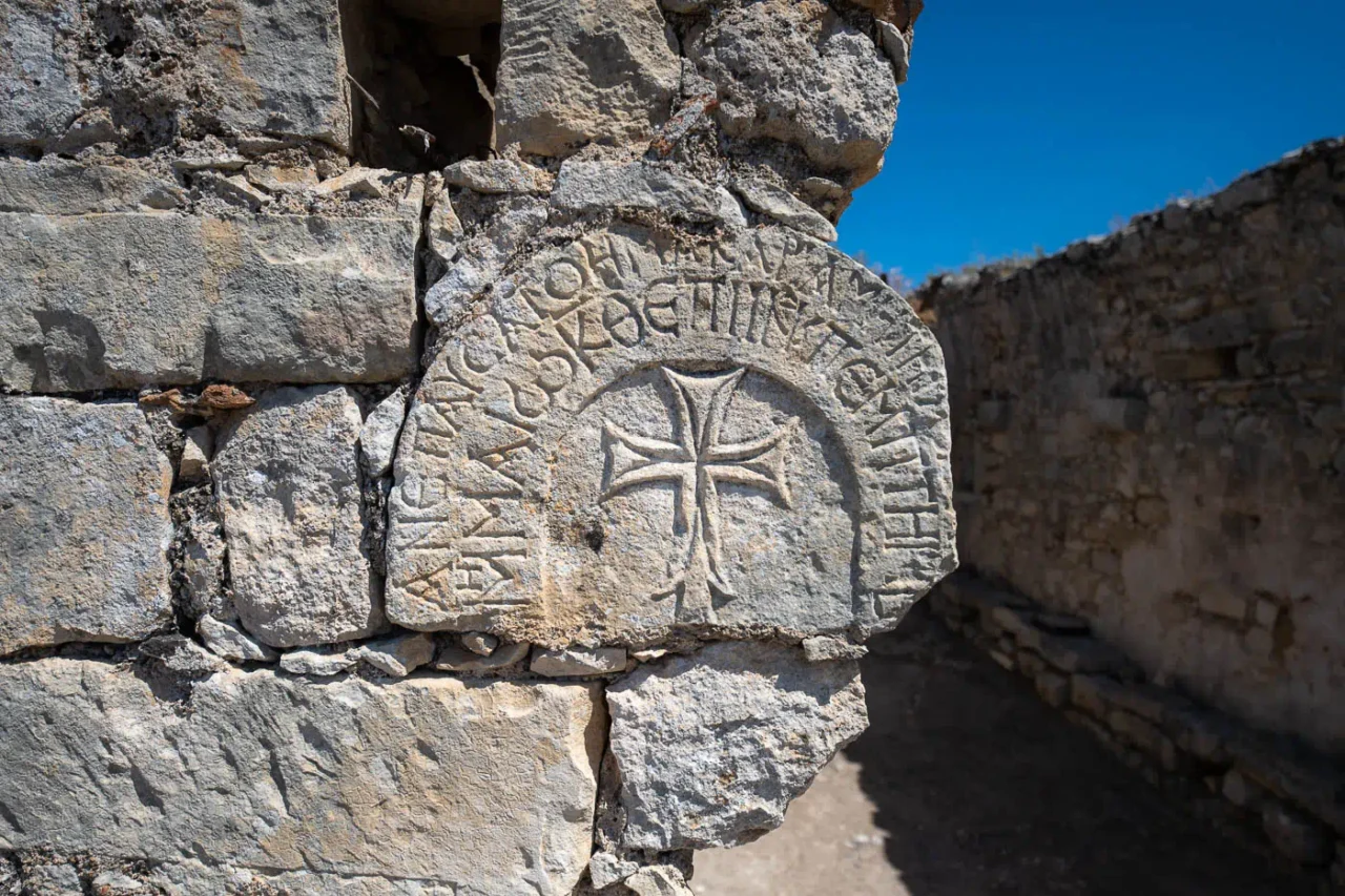 Agia Anna at the top of Prines Hill in ancient Eleutherna