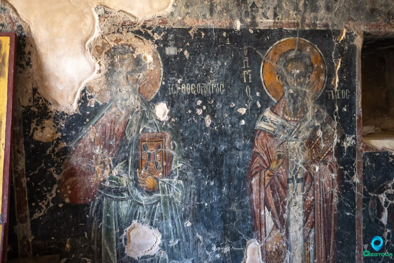 Frescoes from Agia Paraskevi in Aitania Frescoes from Agia Paraskevi in Aitania