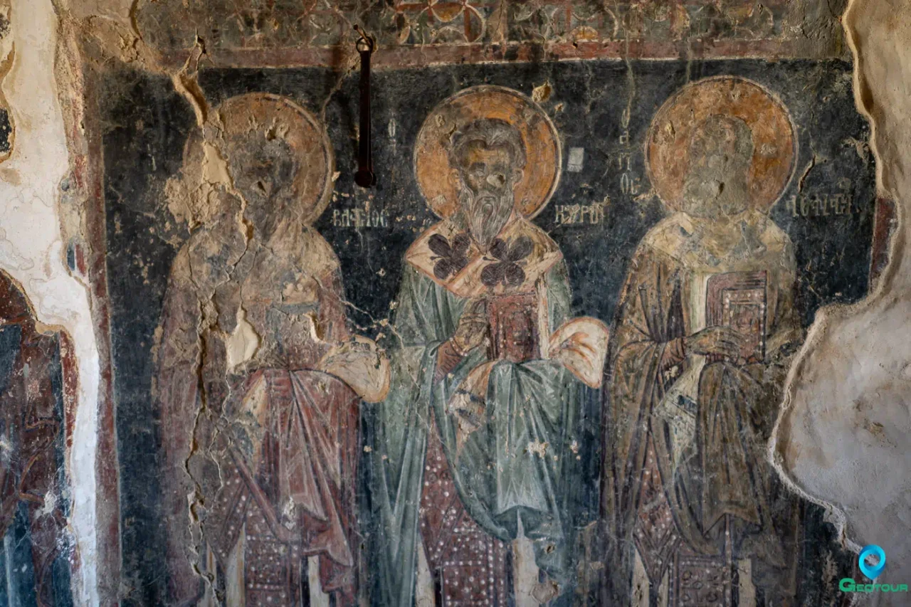 Frescoes from Agia Paraskevi in Aitania Frescoes from Agia Paraskevi in Aitania