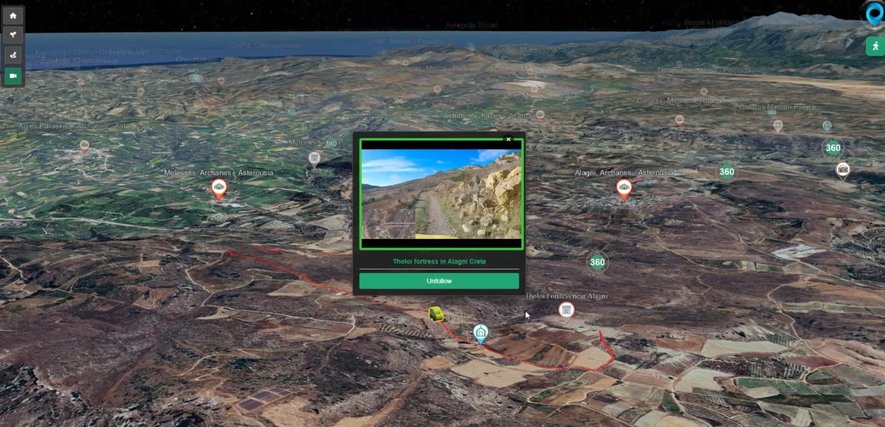 Geotour Cesium 3d map - video parhs Geotour Cesium 3d map - video parhs