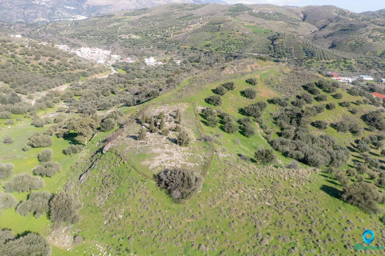 Kefali Lazana at the Kephali Hill Range Archaeological Complex, Chondros Viannou