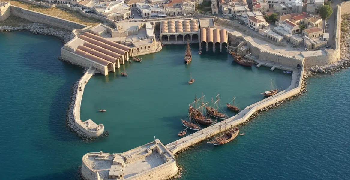 The Venetian Harbor of Heraklion